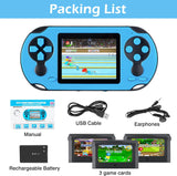 Consola de juegos portátil de 16 bits para niños y adultos