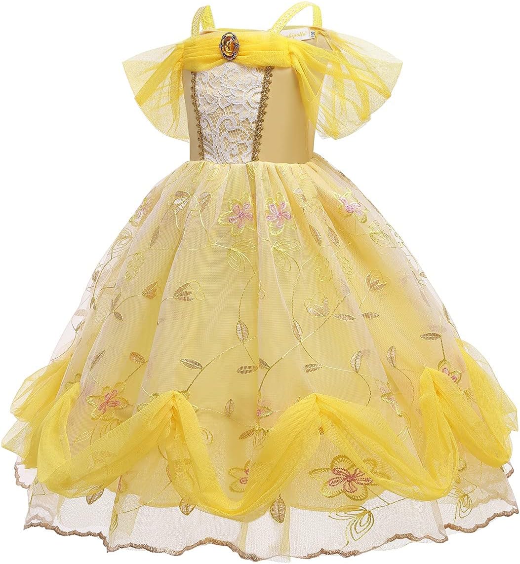 Disfraz de Princesa Belle, Accesorios, Cumpleaños y Halloween