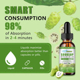 Soursop Graviola Líquido Apoyo Celular, Inmuno y Sueño 2oz
