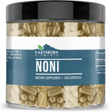 Suplemento Noni 200 cápsulas, puro y sin diluir sin aditivos