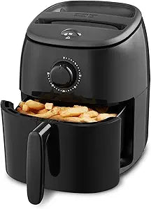 Freidora de aire DASH Tasti-Crisp™ 2.6 Qt, 1000 W, compacta