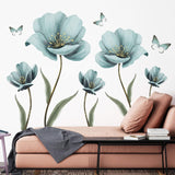 Stickers de Pared Flores y Mariposas - Decoración Creativa