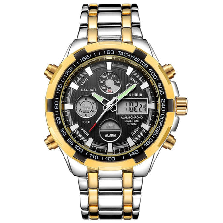 Relojes digitales analógicos para hombres de pulsera S