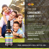 Suplemento Quercetina de zinc, vitamina C D3  líquido