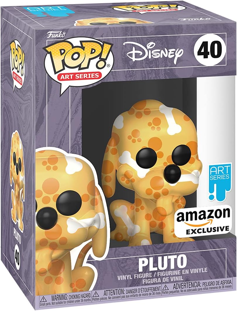 Figurita Pluto Funko Pop! Artista - Disney Tesoros Exclusiva