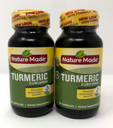 Cápsulas de cúrcuma 500 mg, 60 unidades, Pack de 2
