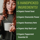 Usda Organic IBS Relief 5-in-1 Líquido, Ingred. Orgánicos