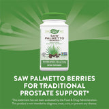Suplemento Nature's Way Bayas de palma de sierra 585 mg