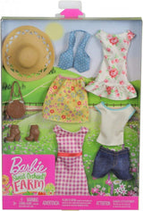 Conjunto de ropa y accesorios para Barbie, Gran Orchard Farm, Set