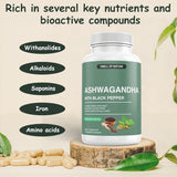 Suplementos de Ashwagandha Nature’s Smell 1300mg 60 Cápsulas