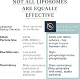 Glutatión Liposomal líquido de Quicksilver Scientific, 1,7&nbsp;onzas