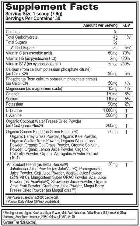 Evlution Nutrition Hidramino Hidratación, 6 electrolitos, 30 serv