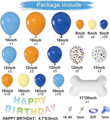Kit Decoración Fiesta Cumpleaños Bebé, Arco Globos y Banner