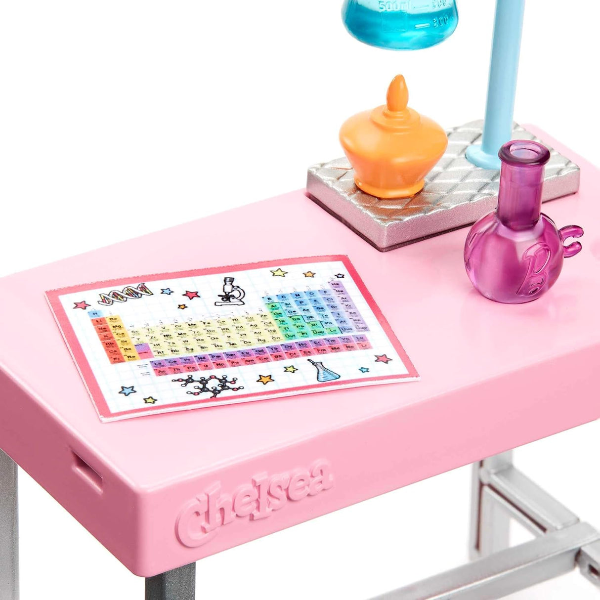 Barbie Chelsea Muñeca Científica con Set de Química y Accesorios