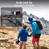 Generador Solar Portátil 300W con Panel Solar Plegable 60W
