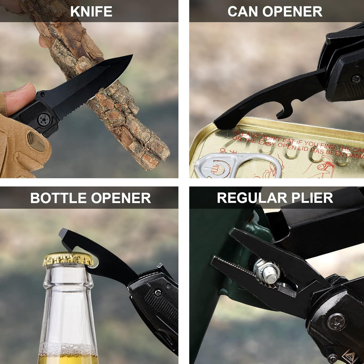 Cuchillo de bolsillo multiherramienta para el mejor papá