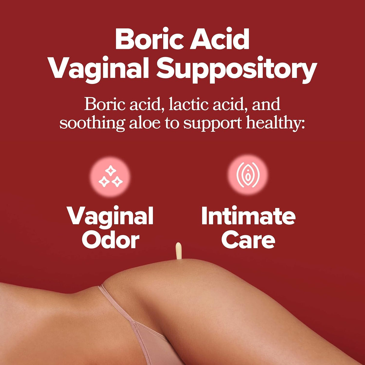 U Positiv URO Vaginal Supositorios con Ácido Bórico y Aloe