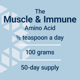 L-Glutamina Life Extension, Aminoácido para Músculos e Inmunidad, 100 g