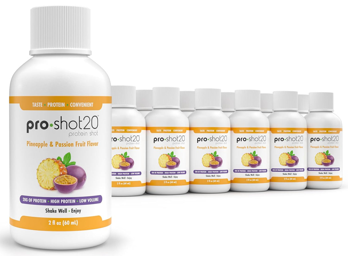 Pro-Shot20 Batido de Proteínas Piña & Passion 60mL 12u