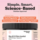 Inositol en polvo con MTHF, Vitamina D3, 30 dosis