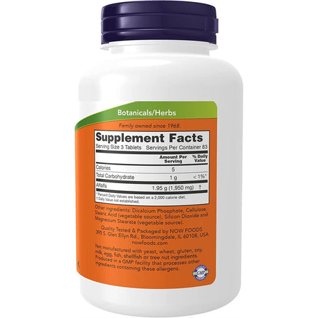 Suplementos Alfalfa SUPERALIMENTO VERDE