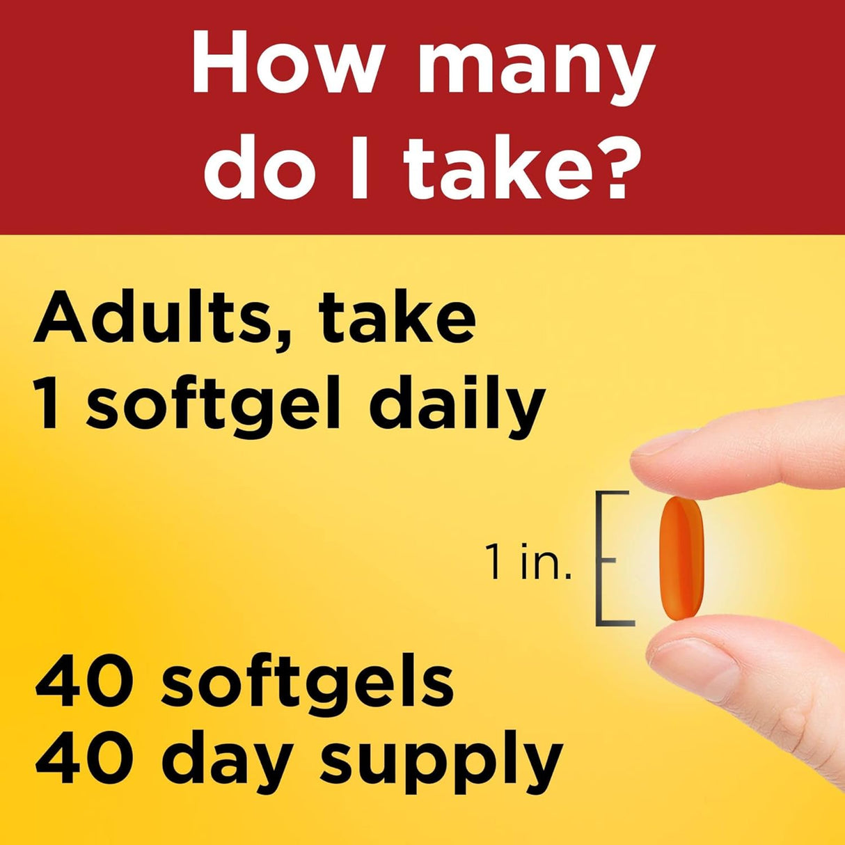 Suplemento CoQ10 (Coenzima Q 10) 400 mg de gel 40 unidades.