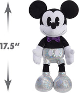 Peluche Grande Mickey Mouse, Just Play, Juguete Oficial 100 Años