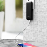 Cargador portátil para celular 4 salidas y batería externa