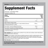 Suplemento Vitaminas oculares luteína y zeaxantina 300 cáp