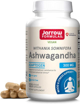 Cápsulas de Ashwagandha 300 mg, Resistencia al Estrés  120u