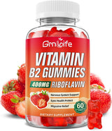 Gomitas Vitamina B2 Riboflavina 400mg con Magnesio, 60u