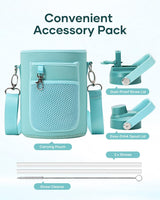 Botella de agua aislada BUZIO 64 oz, acero inoxidable, 48h frío