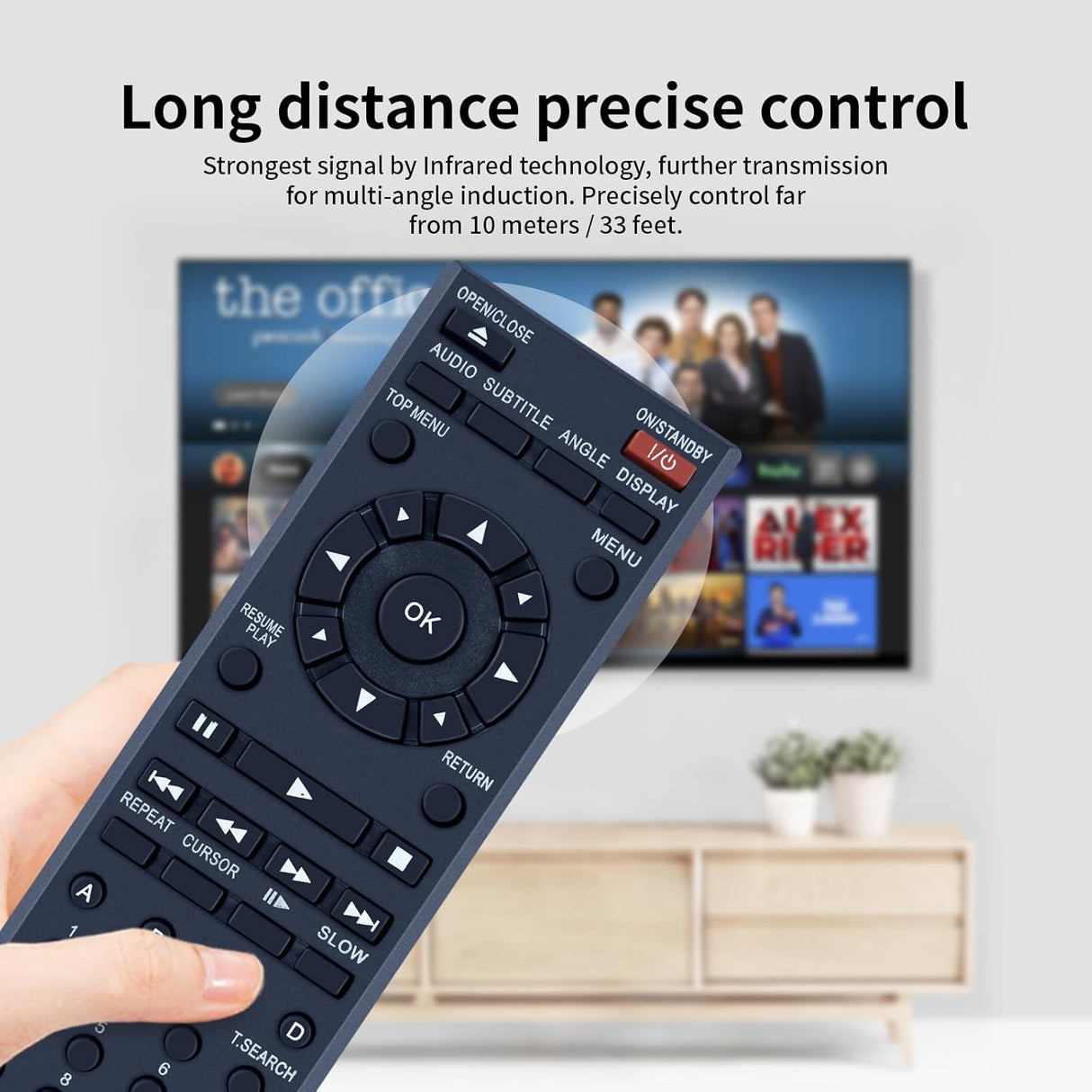 Control Remoto SE-R0285 Compatible Toshiba HD DVD Player