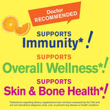 Suplementos Gomitas orgánicas de vitamina C + D3 + zinc 60u