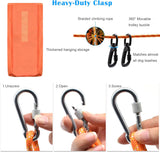 Cable portátil para perros de 100 pies, sistema de anclaje