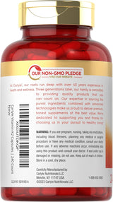 Suplemento de Vitamina K2 Carlyle 100 mcg, 240 cápsulas