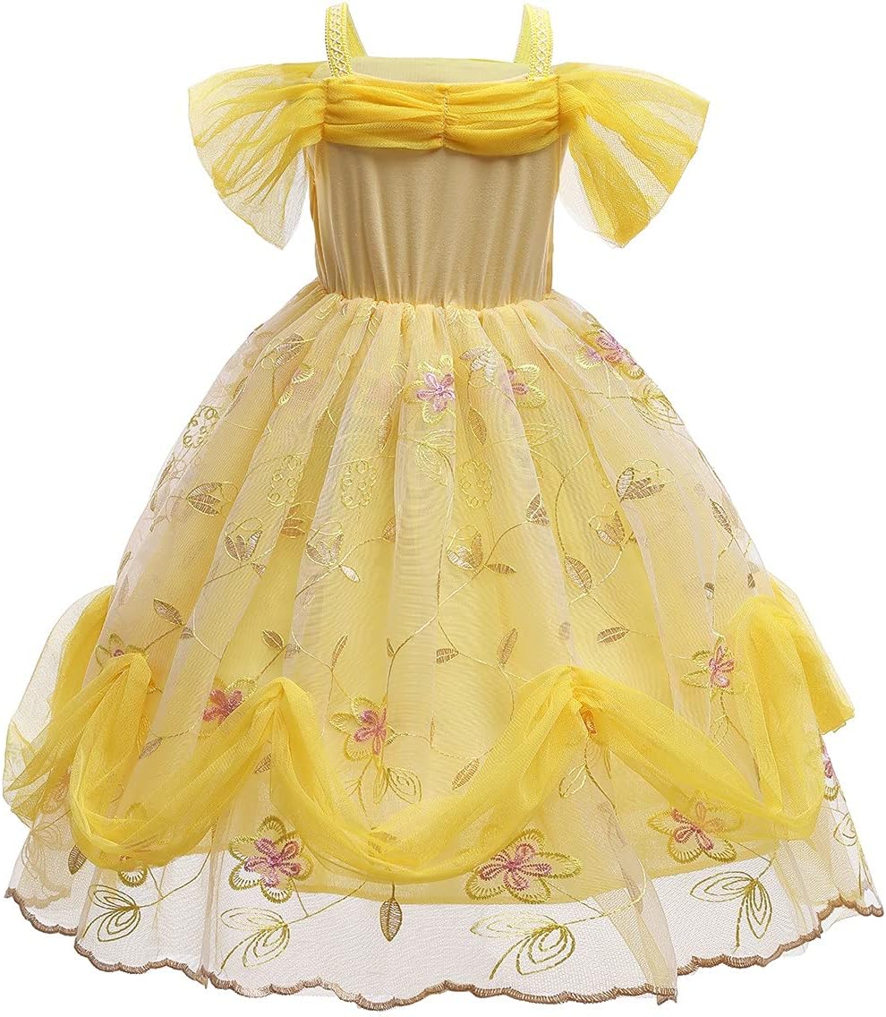 Disfraz de Princesa Belle, Accesorios, Cumpleaños y Halloween