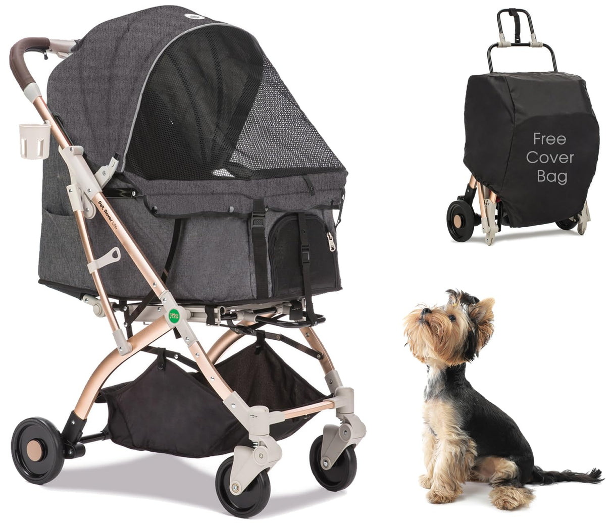 Carrito de Mascotas Pet Rover Lite, Ligero, 2da Generación