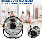 Ventilador Industrial 18 Simple Deluxe, 3 Velocidades, Metal