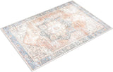 Alfombra Adiva Lavable 2x3 con Antideslizante, Vintage