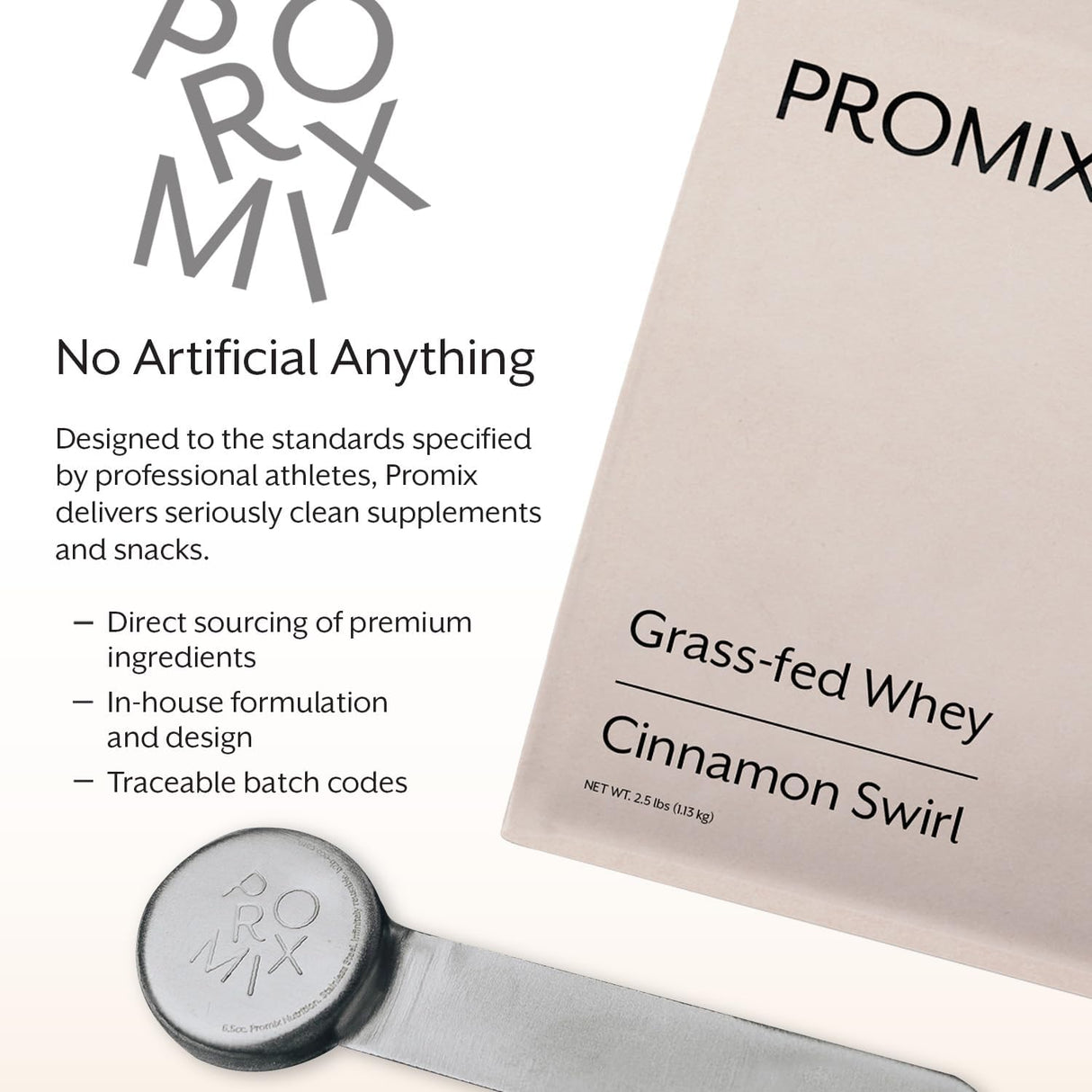 Proteína de Suero ProMix Nutrition, 5lb, Natural, Sin Gluten