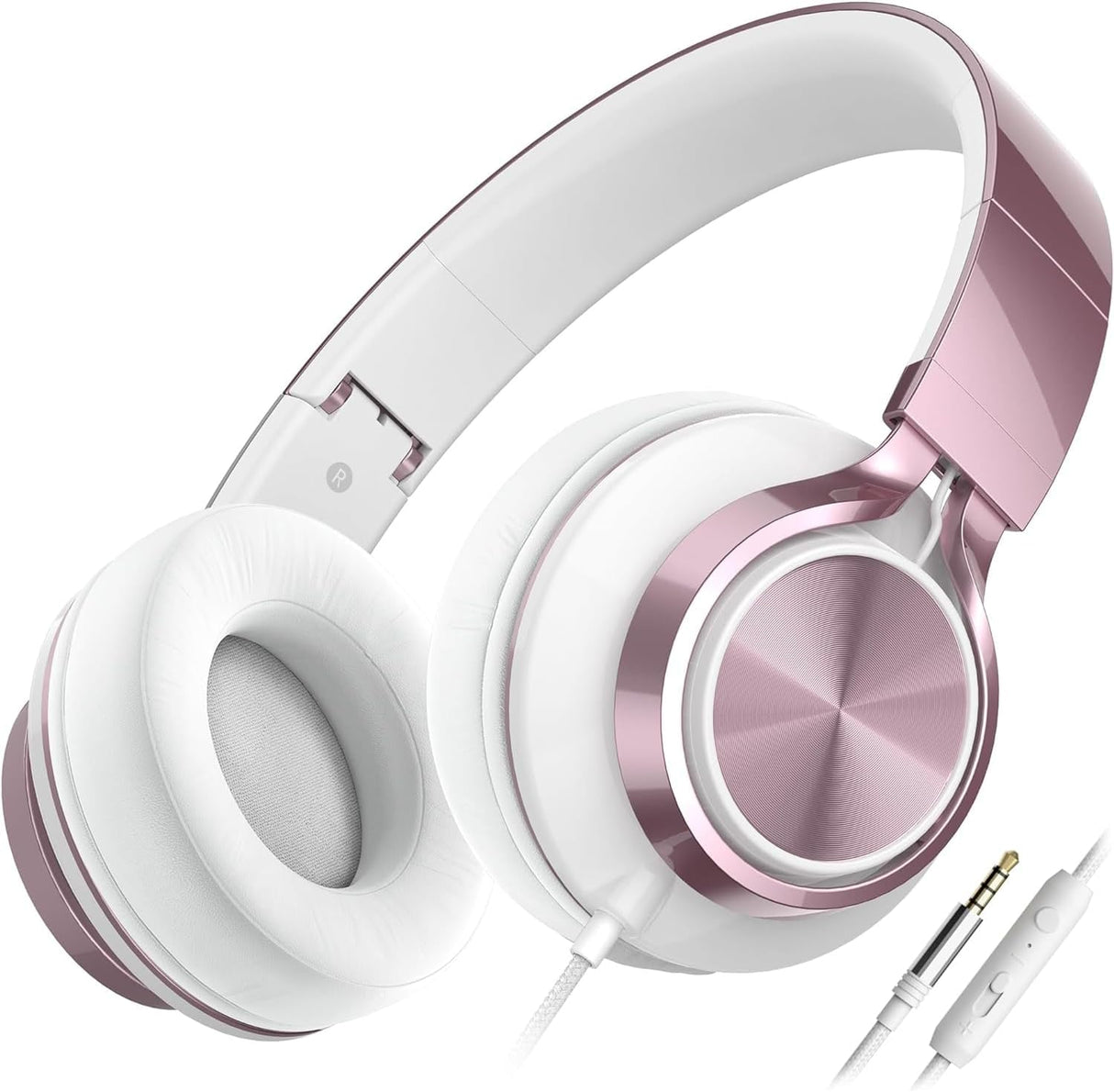 Auriculares AILIHE C8 para Niñas, Con Micrófono y Control de Volumen