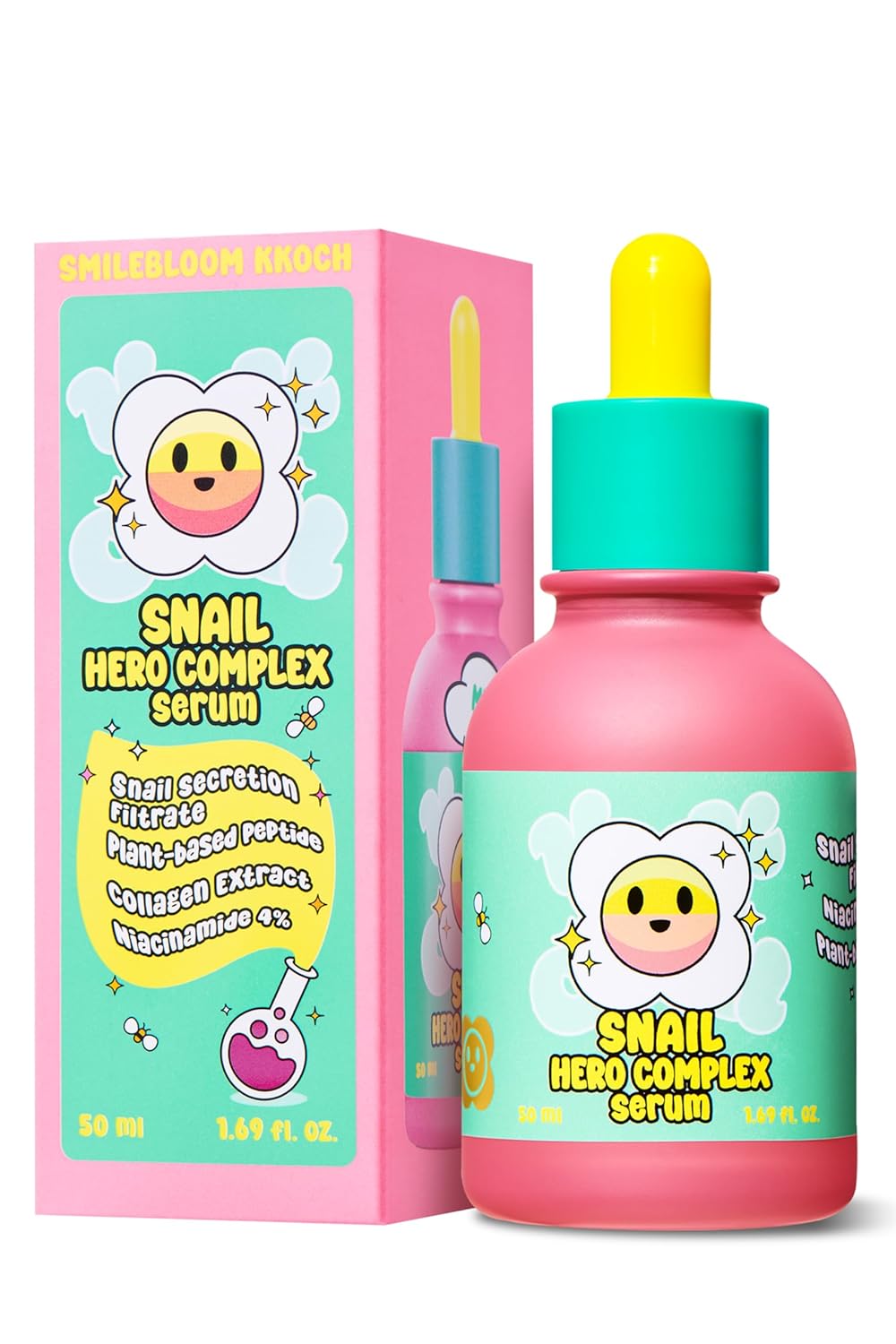 Suero Facial de Baba de Caracol 85% para Piel Sensible