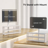 Soporte de TV Rolanstar con Montaje y Salida de Poder, Ajustable