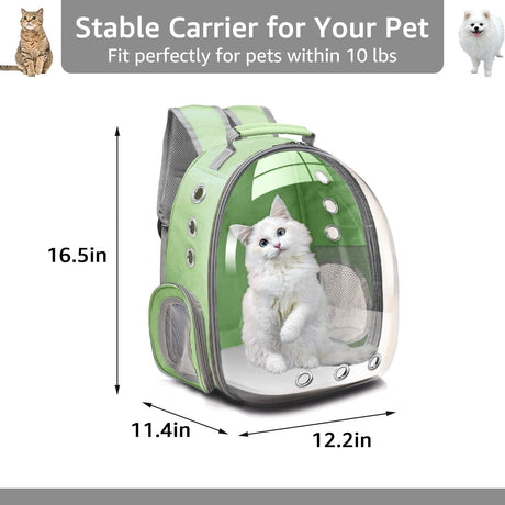 Mochila para transportar gatos adecuada para senderismo