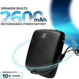 Amplificador de voz portátil con micrófono y altavoz Bluetooth