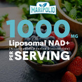 Suplemento liposomal NAD+ 1000 mg   Pontecy NAD más alto 60u