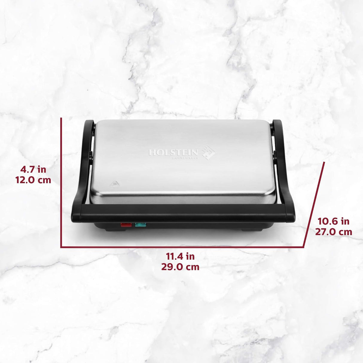 Griddler Eléctrico Holstein Housewares para Sandwiches y Snacks