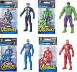 Figuras de Acción Marvel Avengers - Hulk, Thor, Iron Man, Cap.