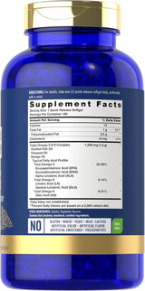 Omega 3-6-9 Carlyle 1200mg Suplemento 180 cápsulas